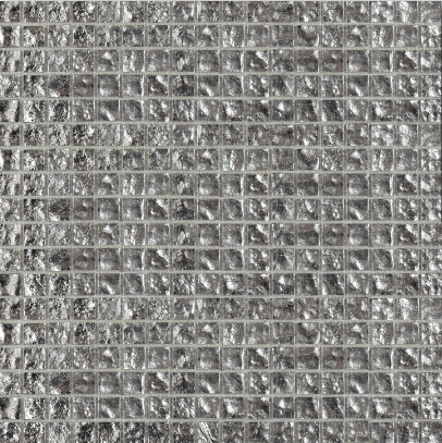 Мозаика Art & Natura Murano Specchio 21 10mm, цвет серый, поверхность глянцевая, квадрат, 300x300