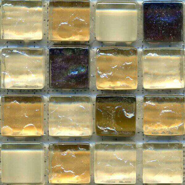 Мозаика Bars Crystal Mosaic Смеси стекло ZC 03 (15x15 mm), цвет разноцветный, поверхность глянцевая, квадрат, 300x300