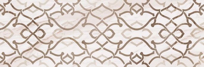 Декоративные элементы Gracia Ceramica Chateau Beige Decor 02, цвет бежевый, поверхность матовая, прямоугольник, 300x900
