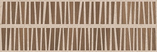 Керамическая плитка Creto Salutami Way 00-00-5-17-01-11-3347, цвет коричневый бежевый, поверхность матовая, прямоугольник, 200x600