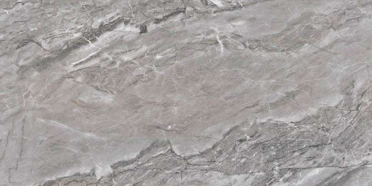 Керамогранит ITC Ice Rock Ash, цвет серый, поверхность полированная, прямоугольник, 600x1200