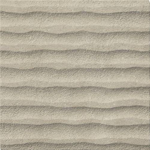 Керамогранит Marca Corona Terracreta Rilievo Argilla J075, цвет серый, поверхность матовая, квадрат, 200x200