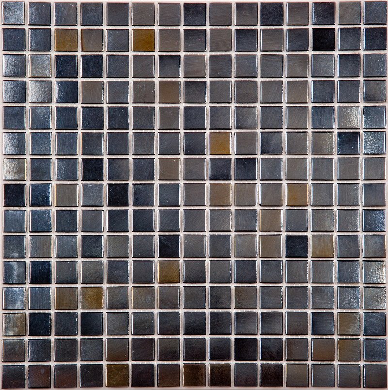 Мозаика NS Mosaic 20LK02, цвет серый, поверхность глянцевая, квадрат, 327x327