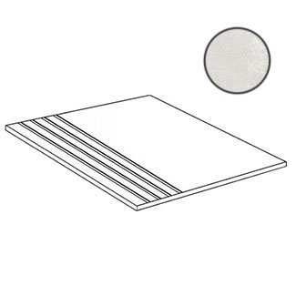 Ступени Terratinta Stonedesign Chalk TTSD01GN, цвет серый, поверхность матовая, прямоугольник, 300x600