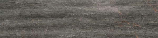 Керамогранит Serenissima Fossil Lines Piombo Ret 1067946, цвет серый, поверхность матовая, прямоугольник, 300x1200