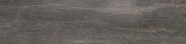 Керамогранит Serenissima Fossil Lines Piombo Ret 1067946, цвет серый, поверхность матовая, прямоугольник, 300x1200