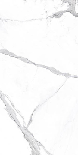 Широкоформатный керамогранит TAU Alto Statuario Vienmatch L Soft Matt, цвет белый серый, поверхность матовая, прямоугольник, 1600x3200