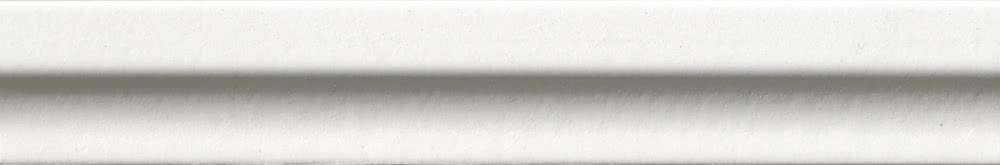 Бордюры Ascot New England Bianco Torello EG10T, цвет белый, поверхность матовая, прямоугольник, 55x333