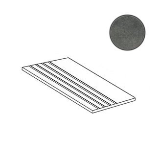 Ступени Grasaro Beton G-1103/MR/st01, цвет серый, поверхность матовая, прямоугольник, 294x1200