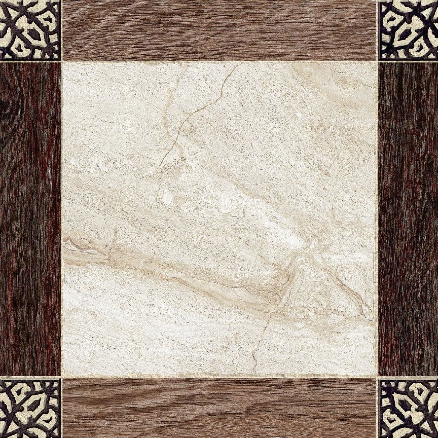 Керамогранит Gracia Ceramica Tuluza Dark 01, цвет разноцветный тёмный, поверхность матовая, квадрат, 450x450