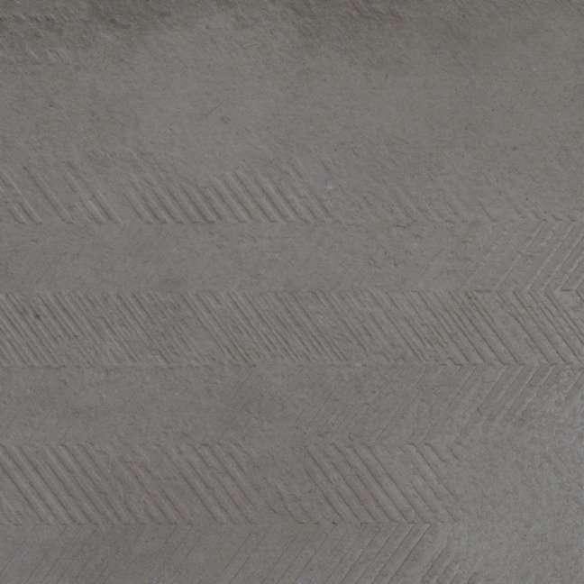Керамогранит Made+39 Cement8 Grafite CGR0010, цвет серый тёмный, поверхность структурированная, квадрат, 300x300
