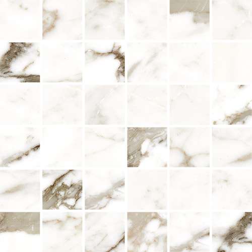 Мозаика Vallelunga Luce Grey Lusso Mos (5X5) 6001275, цвет серый, поверхность глянцевая, квадрат, 300x300