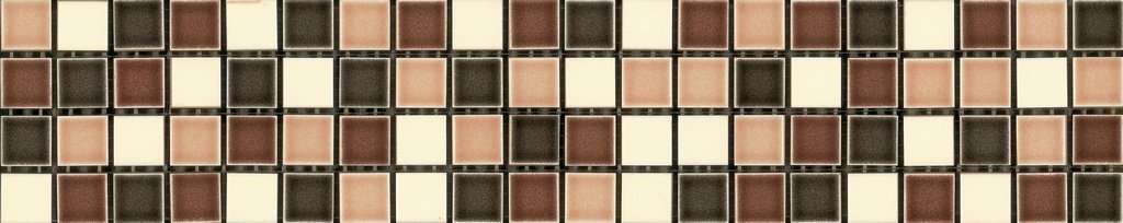 Мозаика Bardelli Bardelli Arlecchino 101, цвет коричневый, поверхность глянцевая, прямоугольник, 80x400