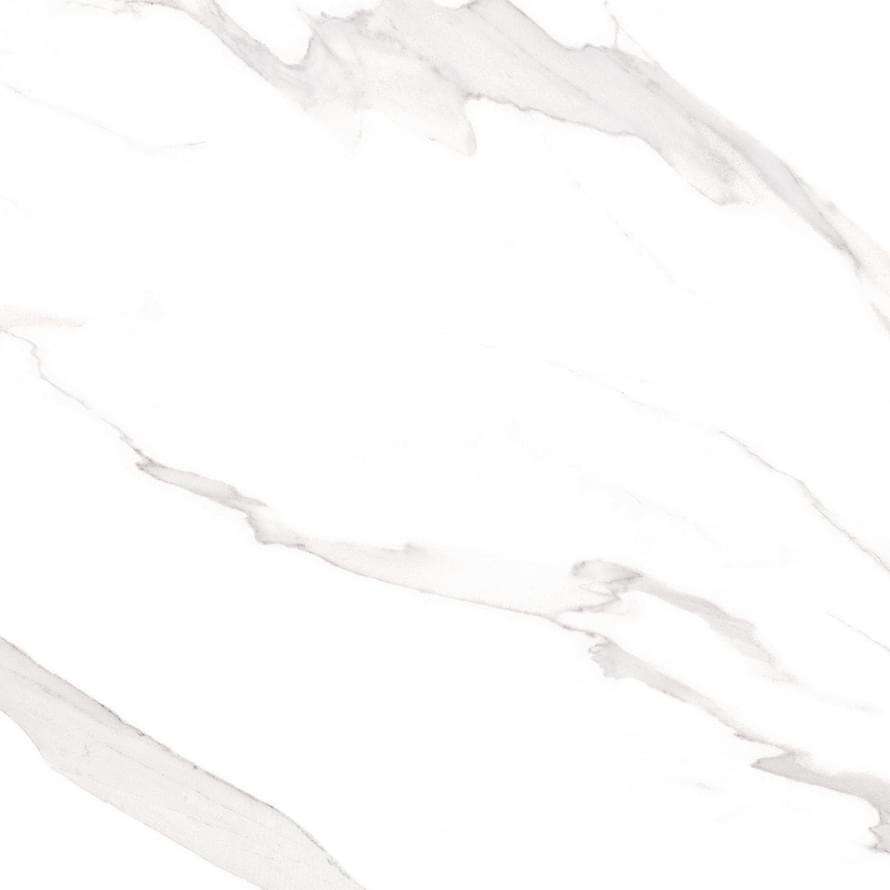 Керамогранит Geotiles Statuary Blanco Compacglass, цвет белый, поверхность натуральная, квадрат, 600x600