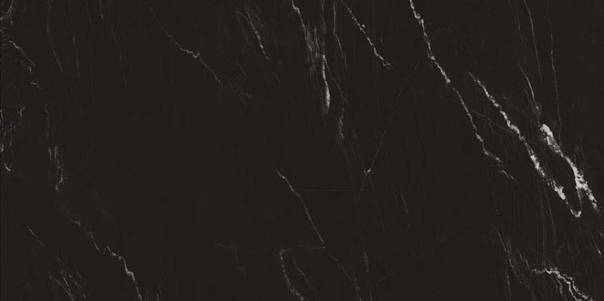 Керамогранит Ava Nero Belvedere Lapp Rett 10mm 87129, цвет чёрный, поверхность лаппатированная, прямоугольник, 600x1200
