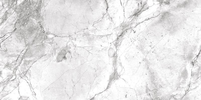 Керамогранит ITT Ceramic Marble Portobello Polished, цвет серый, поверхность полированная, прямоугольник, 600x1200