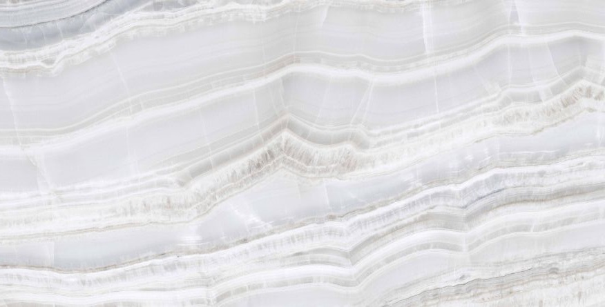 Керамогранит Royal Tile Onix Silver Polished, цвет серый, поверхность полированная, прямоугольник, 750x1500