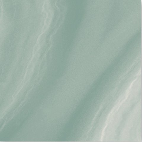 Керамическая плитка Ceracasa Absolute Jungle, цвет бирюзовый, поверхность глянцевая, квадрат, 402x402