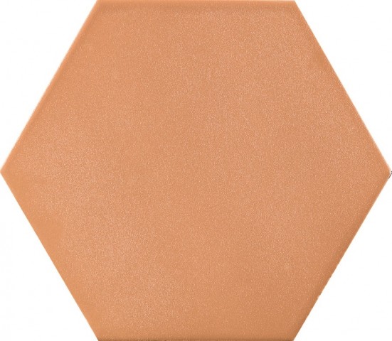 Керамогранит Pamesa Mayfair Ocre, цвет оранжевый, поверхность сатинированная, шестиугольник, 198x228