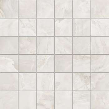 Мозаика La Faenza Bianco MK.ONICE 30, цвет белый, поверхность матовая, квадрат, 300x300