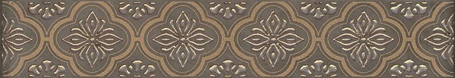 Бордюры Kerama Marazzi Бордюр Марчиана золото AD\B293\5265, цвет коричневый, поверхность глянцевая, прямоугольник, 36x200