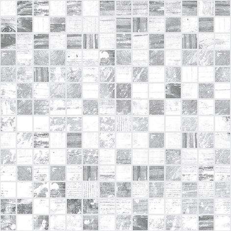 Мозаика Laparet Extra Мозаика серый белый, цвет серый, поверхность матовая, квадрат, 300x300