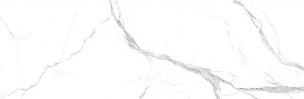 Керамогранит Ocean Ceramic Apaune Statuario 15 mm, цвет белый, поверхность полированная, прямоугольник, 800x2400