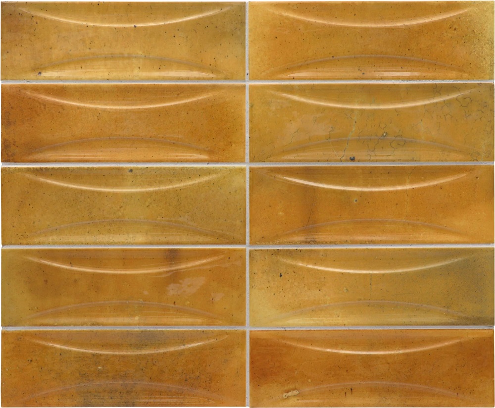 Керамическая плитка Equipe Hanoi Arco Caramel 30063, цвет коричневый, поверхность глянцевая, прямоугольник, 65x200