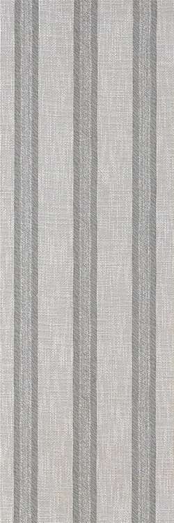 Керамическая плитка El Molino Hermes Lines Decor Perla, цвет серый, поверхность матовая, прямоугольник, 300x900