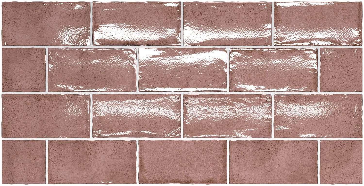 Керамическая плитка Equipe Altea Rosewood 27610, цвет розовый, поверхность глянцевая, кабанчик, 75x150