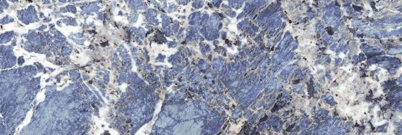 Керамическая плитка Valentia Impero Domiziano, цвет синий, поверхность глянцевая, прямоугольник, 330x1000
