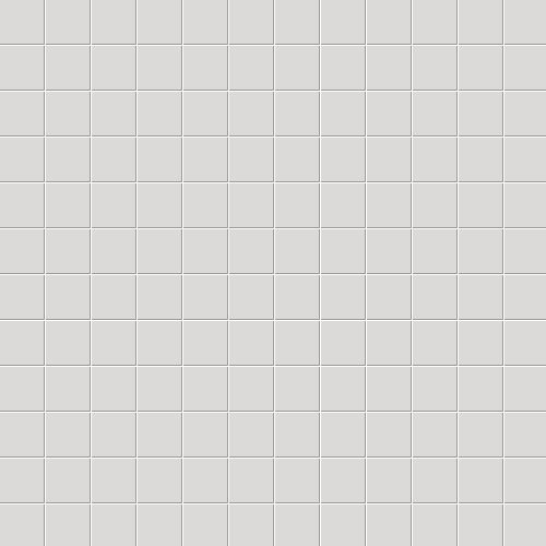 Мозаика Ce.Si Matt Quarzo Su Rete 2,5x2,5, цвет серый, поверхность матовая, квадрат, 300x300