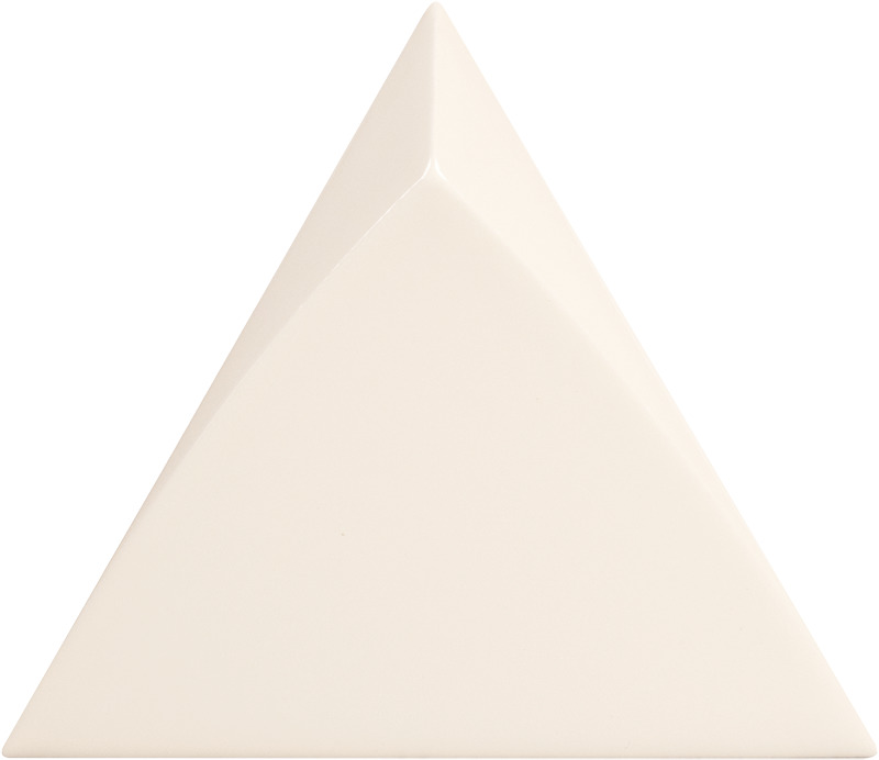 Керамическая плитка Equipe Magical 3 Tirol Cream 24444, цвет бежевый, поверхность глянцевая 3d (объёмная), треугольник, 108x124