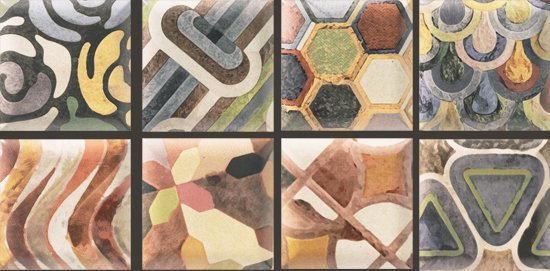 Декоративные элементы Mainzu Bombato Decor Tap Tap, цвет разноцветный, поверхность матовая, квадрат, 150x150