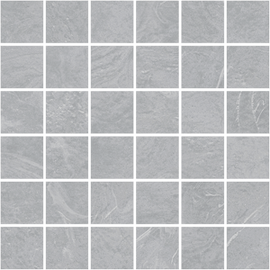 Мозаика Vives Salerno Mosaico Ceniza, цвет серый, поверхность матовая, квадрат, 300x300