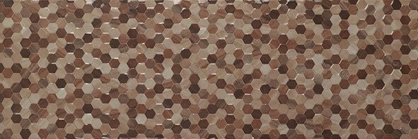 Керамическая плитка Keramex Rev.Honey Brown, цвет коричневый, поверхность глянцевая, прямоугольник, 200x600