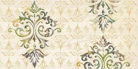 Декоративные элементы Laparet Frame декор бежевый 08-05-11-1368, цвет коричневый бежевый, поверхность глянцевая, прямоугольник, 200x400