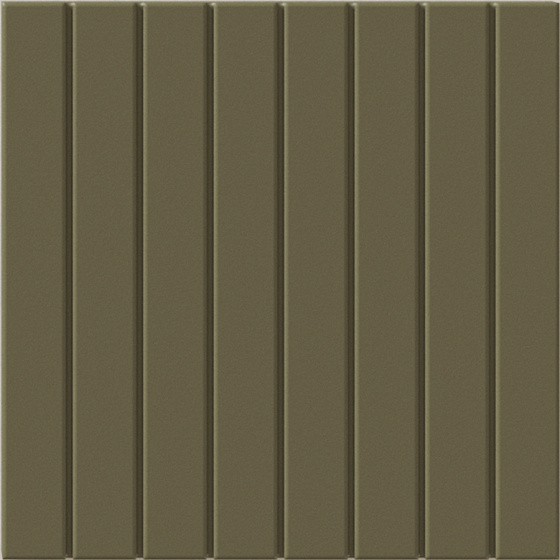 Керамогранит Wow Raster Line S Moss 131379, цвет зелёный, поверхность матовая, квадрат, 150x150