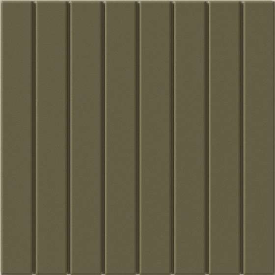 Керамогранит Wow Raster Line S Moss 131379, цвет зелёный, поверхность матовая, квадрат, 150x150