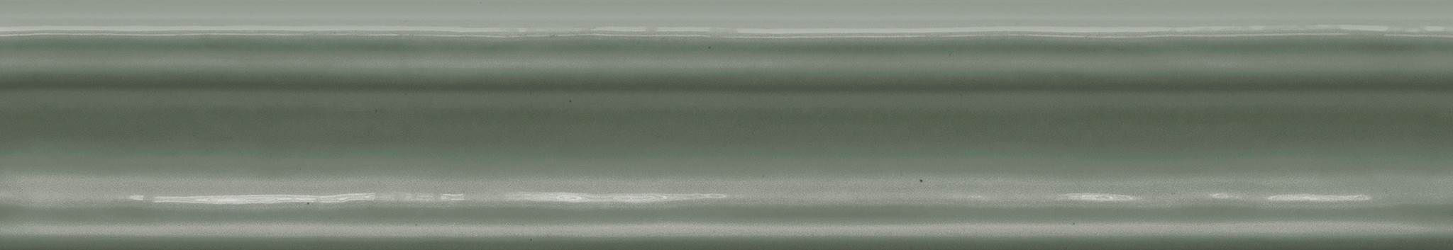 Бордюры Cifre Bulevar Moldura Jade, цвет зелёный, поверхность глянцевая, прямоугольник, 50x305