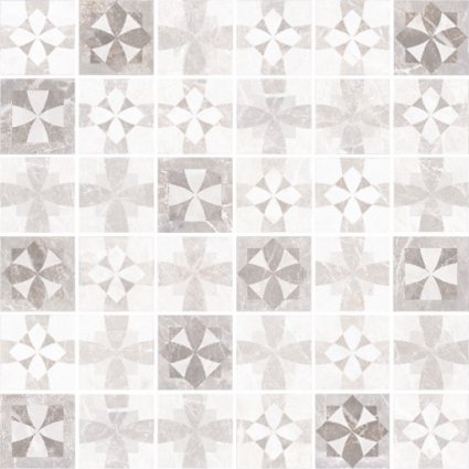 Декоративные элементы Керамин Ковры для пола Рива 3, цвет бежевый, поверхность матовая, квадрат, 300x300