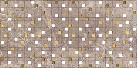 Декоративные элементы Laparet Nemo helias коричневый 08-03-15-1362, цвет белый коричневый золотой, поверхность матовая, прямоугольник, 200x400