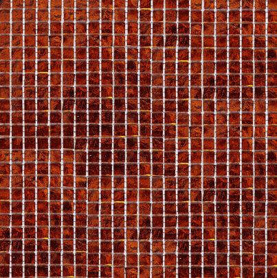 Мозаика Art & Natura Murano Specchio 7 15mm, цвет бордовый, поверхность глянцевая, квадрат, 300x300