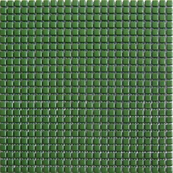 Мозаика Lace Mosaic SS 44, цвет зелёный, поверхность глянцевая, квадрат, 315x315