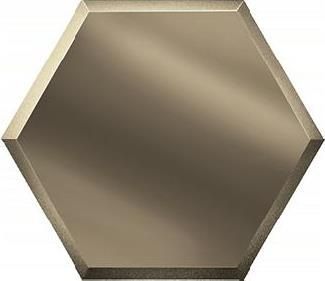 Керамическая плитка ДСТ Зеркальная бронзовая плитка СОТА СОЗБ1, цвет коричневый, поверхность глянцевая, прямоугольник, 173x200