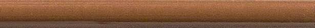 Бордюры Vallelunga Rialto Tabacco Copr., цвет коричневый, поверхность глянцевая, прямоугольник, 10x150