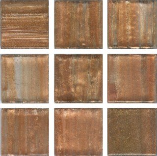 Мозаика Irida Space И10.103(6), цвет коричневый, поверхность глянцевая, квадрат, 318x318