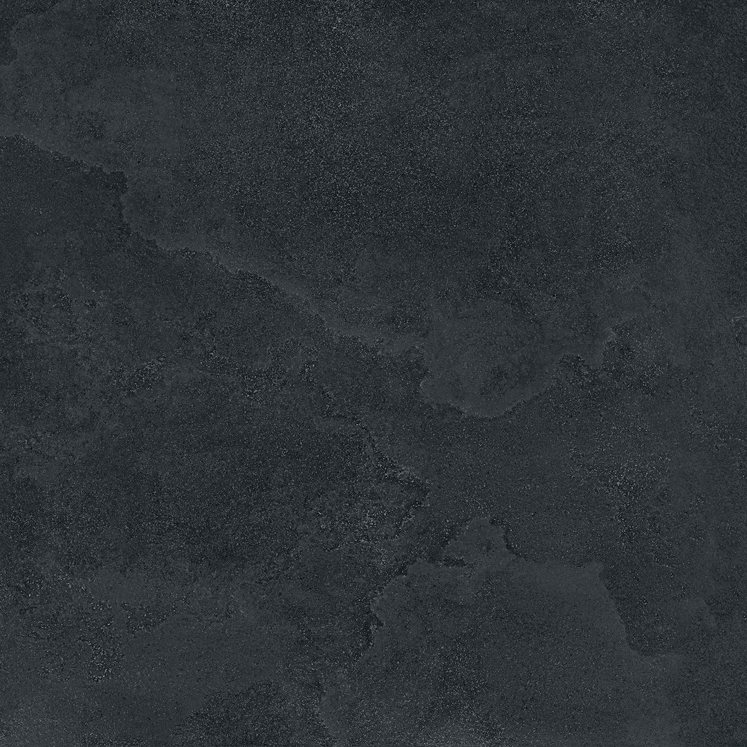 Керамогранит Italon Materia Titanio 610015000327, цвет чёрный, поверхность патинированная, квадрат, 600x600