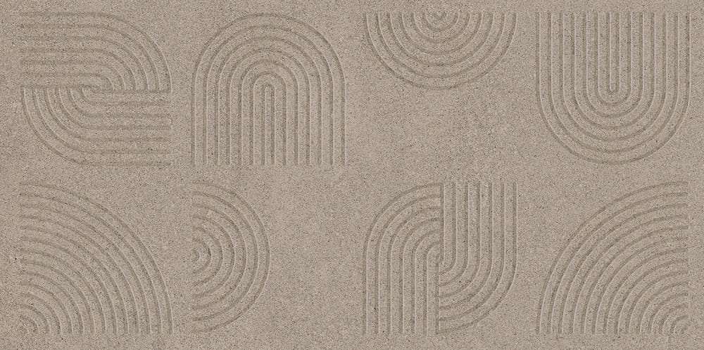 Декоративные элементы Cerdomus Pietra Del Maniero Decor Geometrico Sabbia Matt 88526, цвет коричневый, поверхность матовая, прямоугольник, 300x600