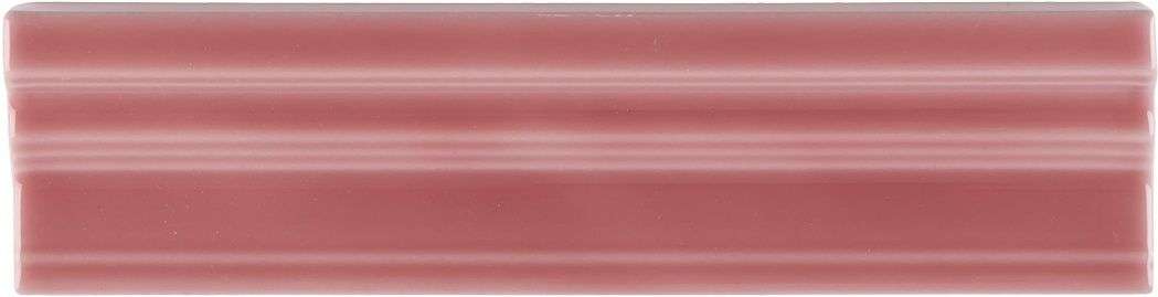 Бордюры Adex ADRI5051 Cornisa Malvarrosa, цвет розовый, поверхность глянцевая, прямоугольник, 50x200